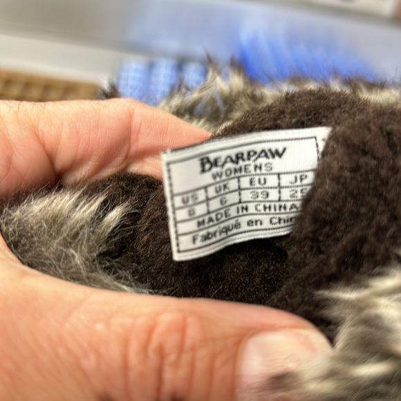 Bear paw brown furry boots - Picture 4 of 5